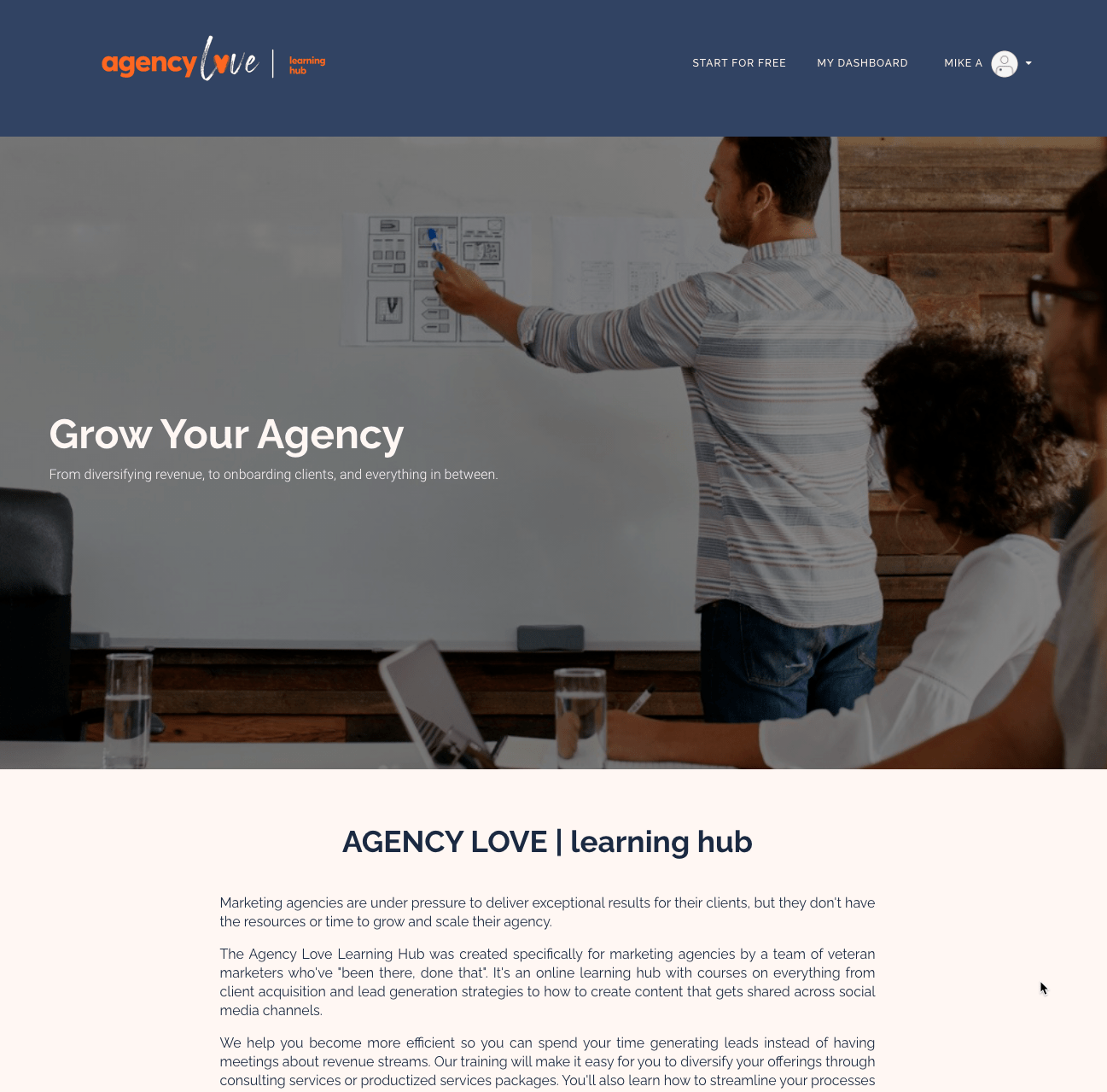 Agency Love Learning Hub
