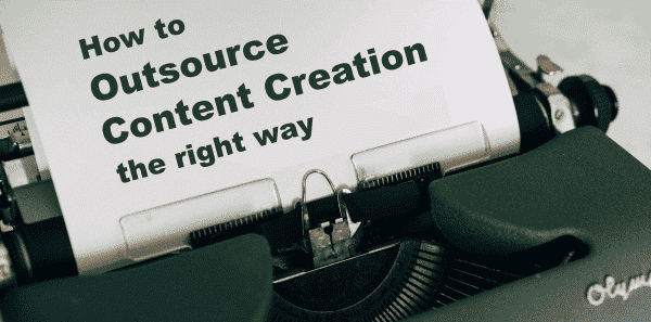 Outsourcing Content Creation